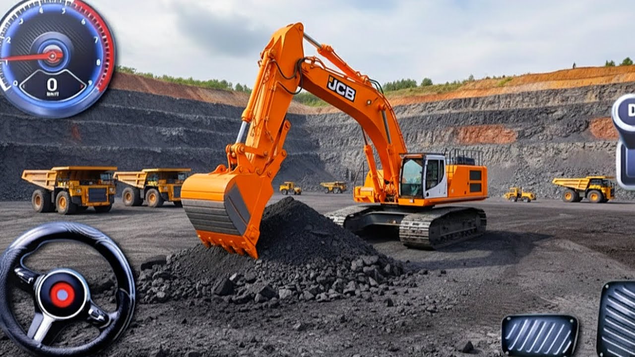JCB Road Construction Simulator 3D Update | Mobile Gameplay 