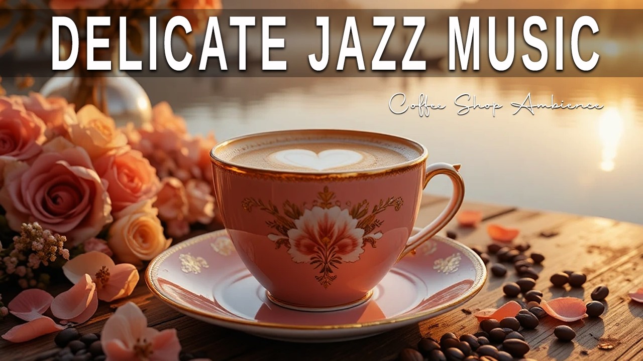 Delicate Jazz Music ☕ Bossa Nova instrumental for Holiday, Studying and Work