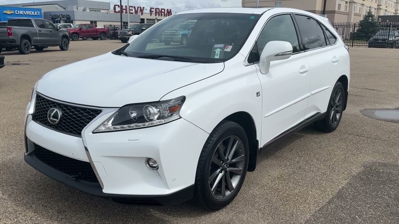 Обзор Lexus RX 350 F Sport 2015 года