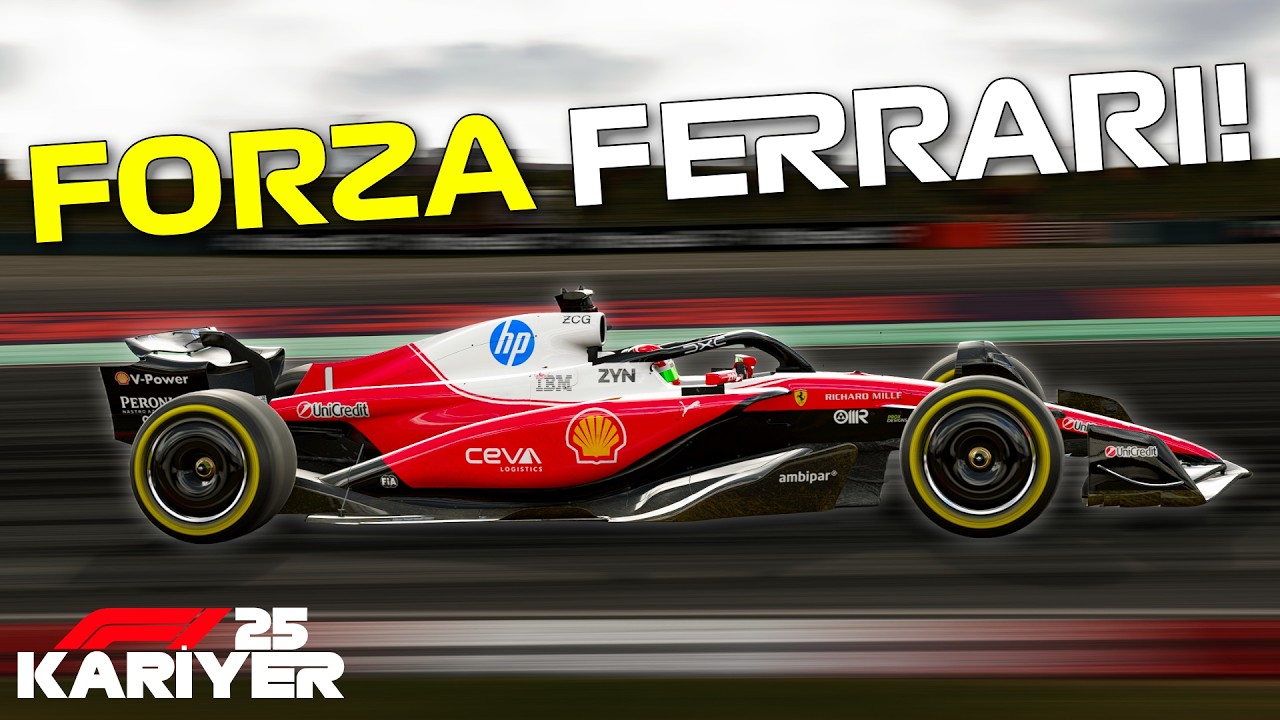 Ferrari ŞAHLANIYOR! | F1 25 Kariyer #25