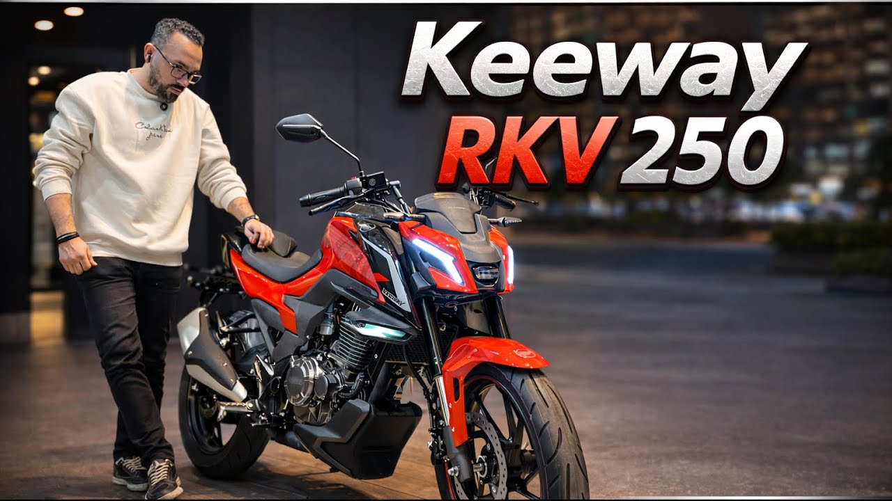 RKV250 KEEWAY يضرب من جديد