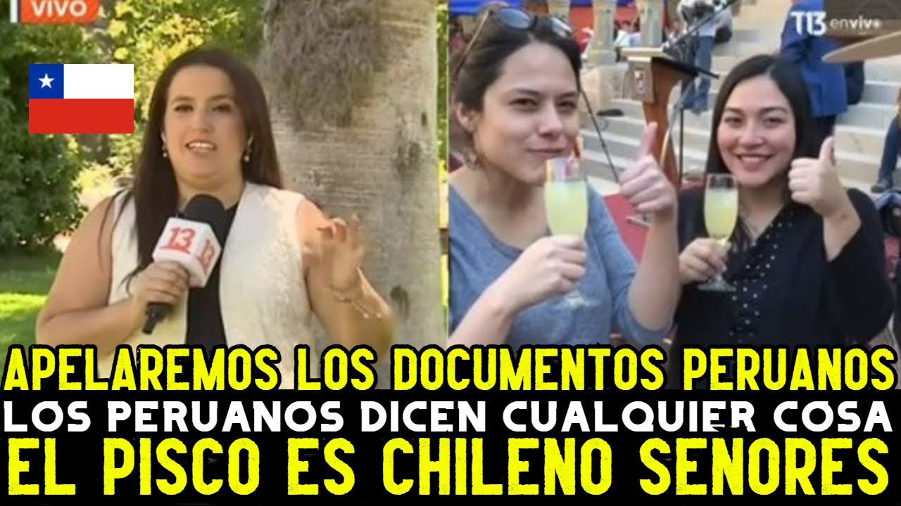 CHILENOS PREOCUPADOS PORQUE LA UNESCO RECIBIO DOCUMENTOS PERUANOS SOBRE ORIGEN DEL PISCO PERUANO