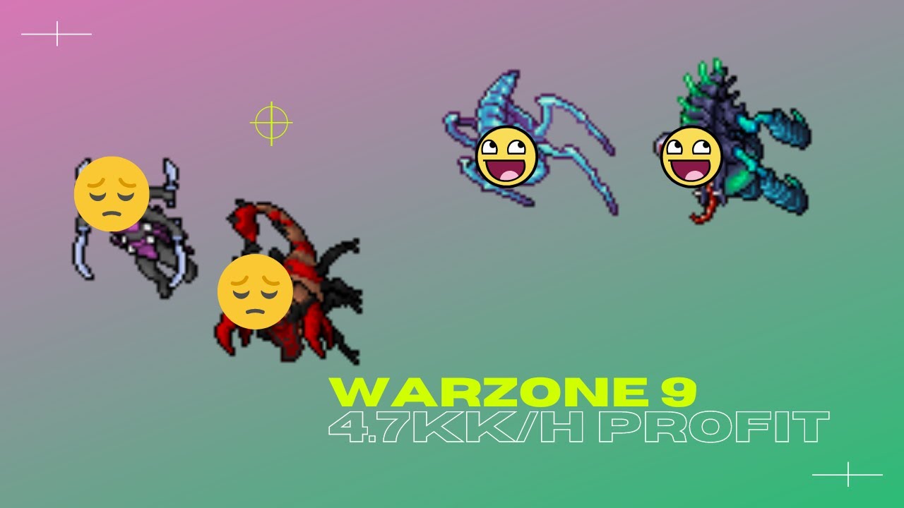 [HUNTS] WARZONE 9 - EK+ED SEM RUNA PROFIT INACREDITÁVEL