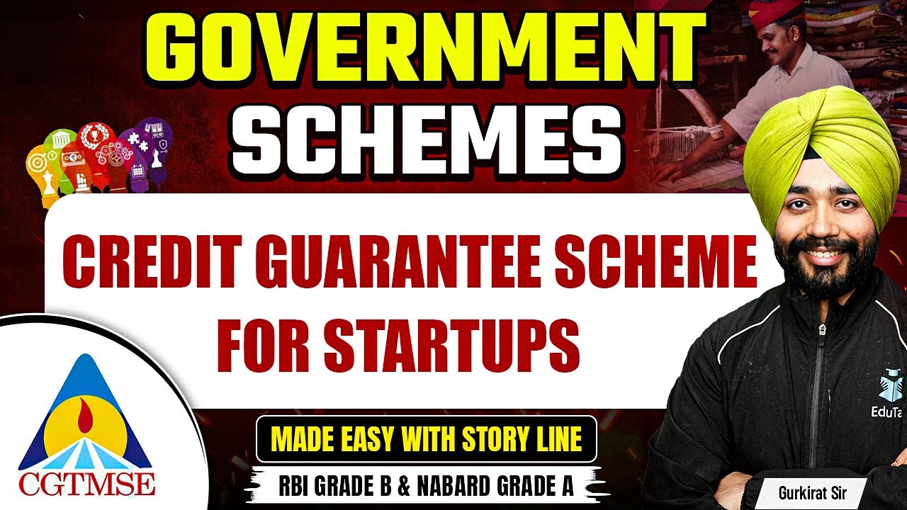 Credit Guarantee Scheme for Startups | Important Govt Schemes for RBI Grade B & NABARD Grade A 2026