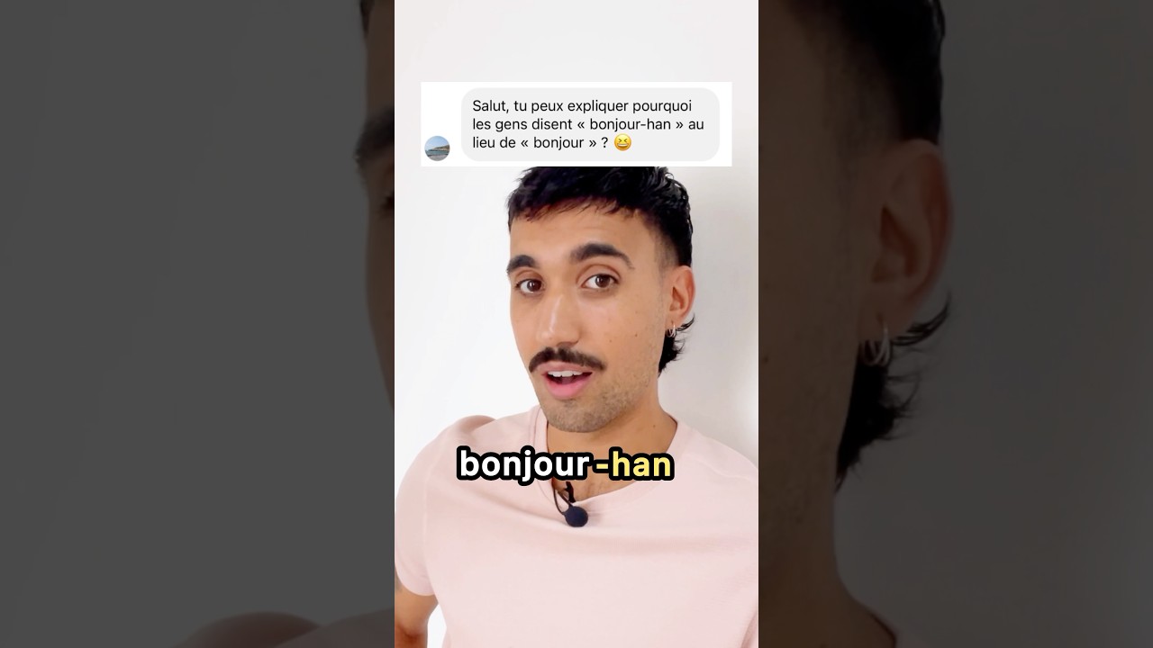 Pourquoi on dit bonjour-han ? #etymologie #linguistique #languefran&ccedil;aise  #etymocurieux