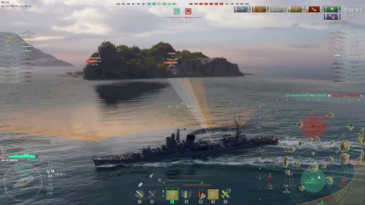 World of Warships Gokase Kraken