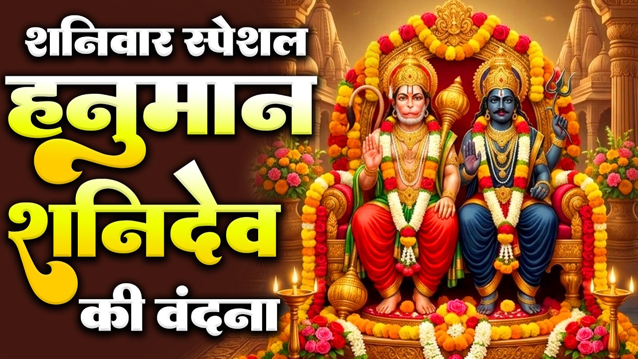 शनिवार भक्ति - आज के दिन हनुमान जी और शनिदेव की वंदना को सुनने से सभी बिगड़े काम बन जजते है