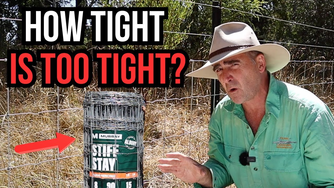 How Tight Should Prefabricated Fences Be? Fence Tension Explained