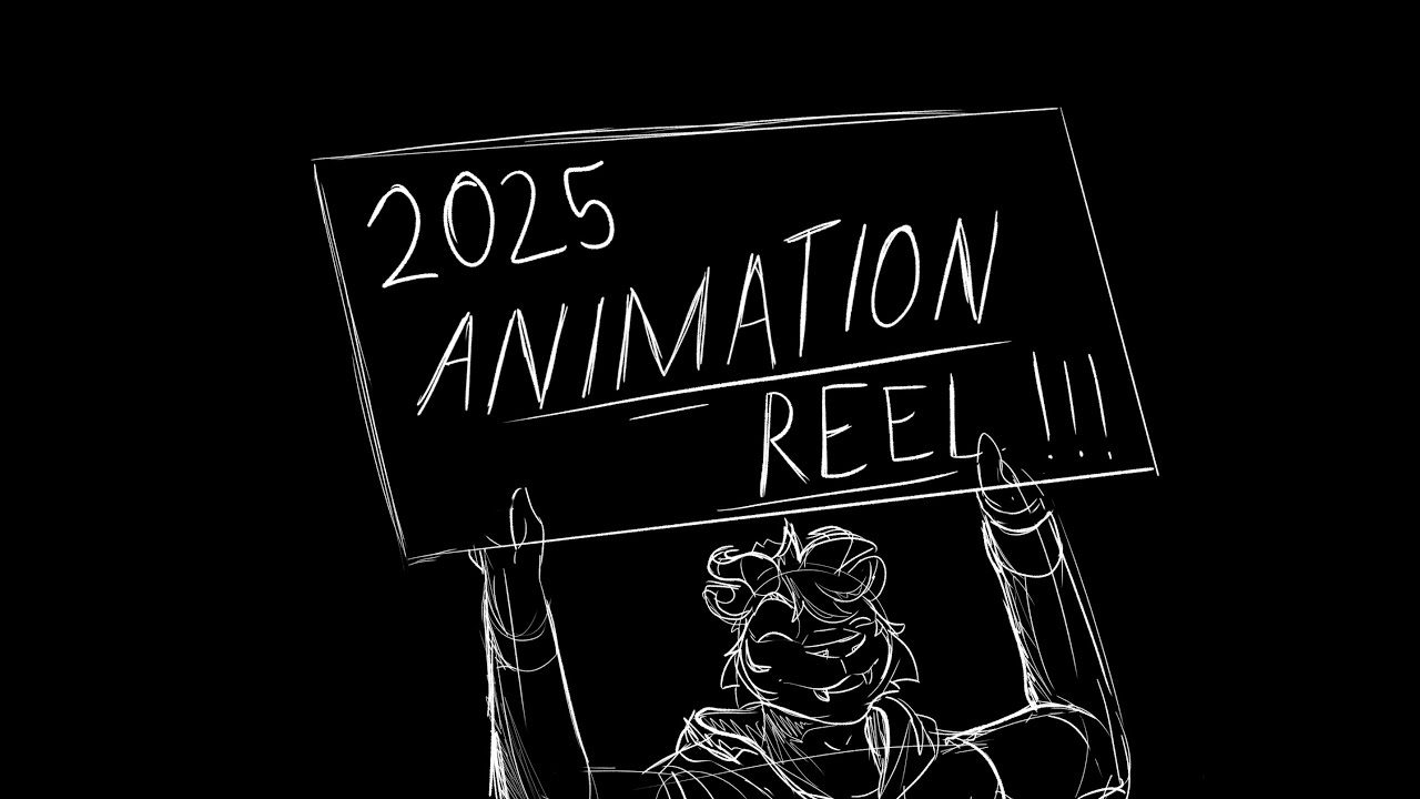 2025 Animation Reel #2danimation #fypyoutube #animation #furry #artist