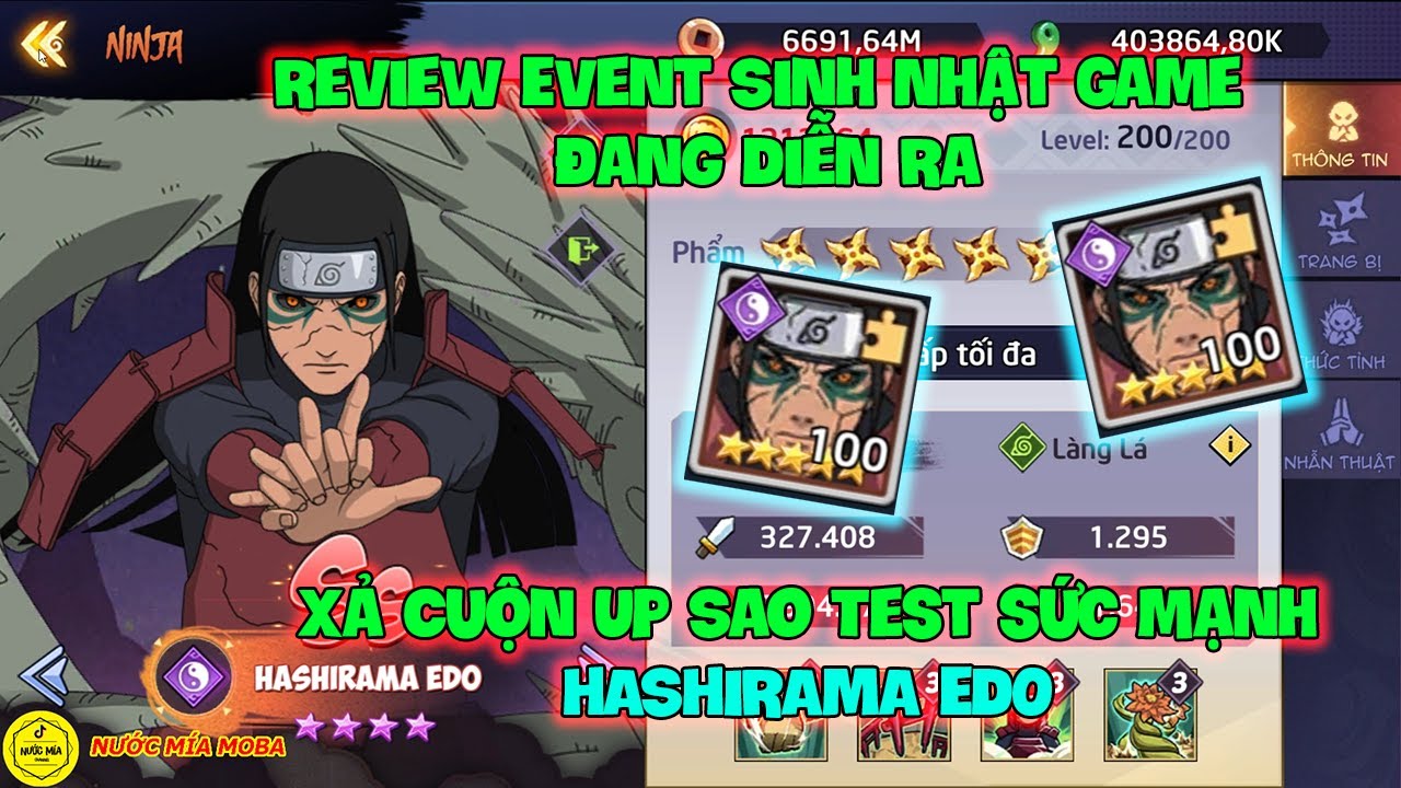 Ninja Legend — обзор события, посвящённого дню рождения игры, Roll Up Stars для тестирования HASH...