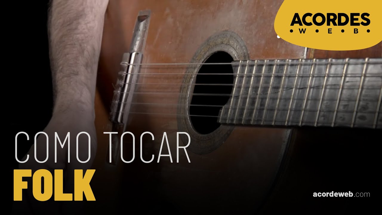 👌 Cómo tocar FOLK en la GUITARRA 🎸 (RITMO/RASGUIDO)