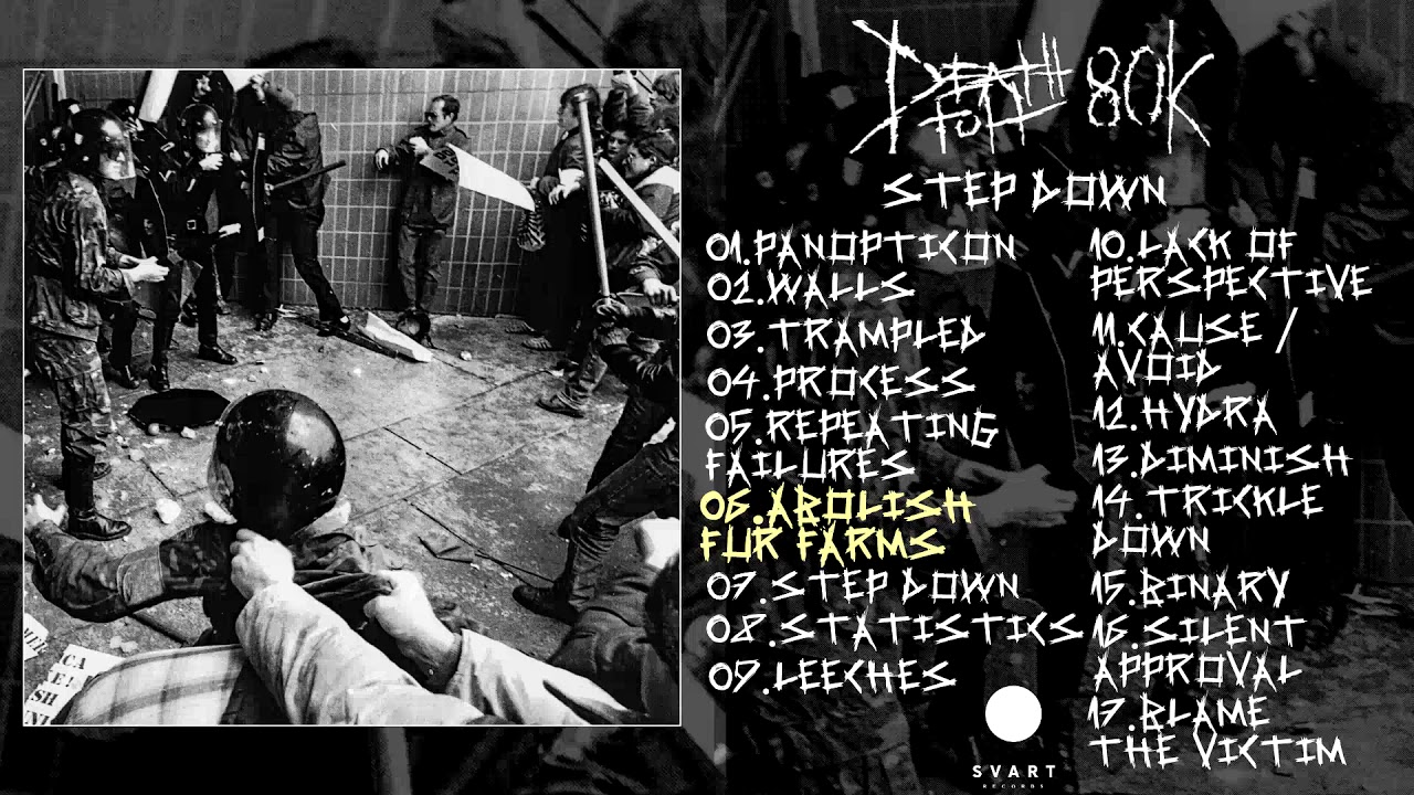 Death Toll 80k - Step Down LP FULL ALBUM (2017 - Grindcore)
