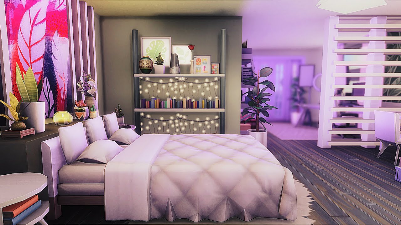 VLOGGER / INFLUENCER APARTMENT ✨ | 701 ZENVIEW | The Sims 4 Stop motion speed build (No CC)