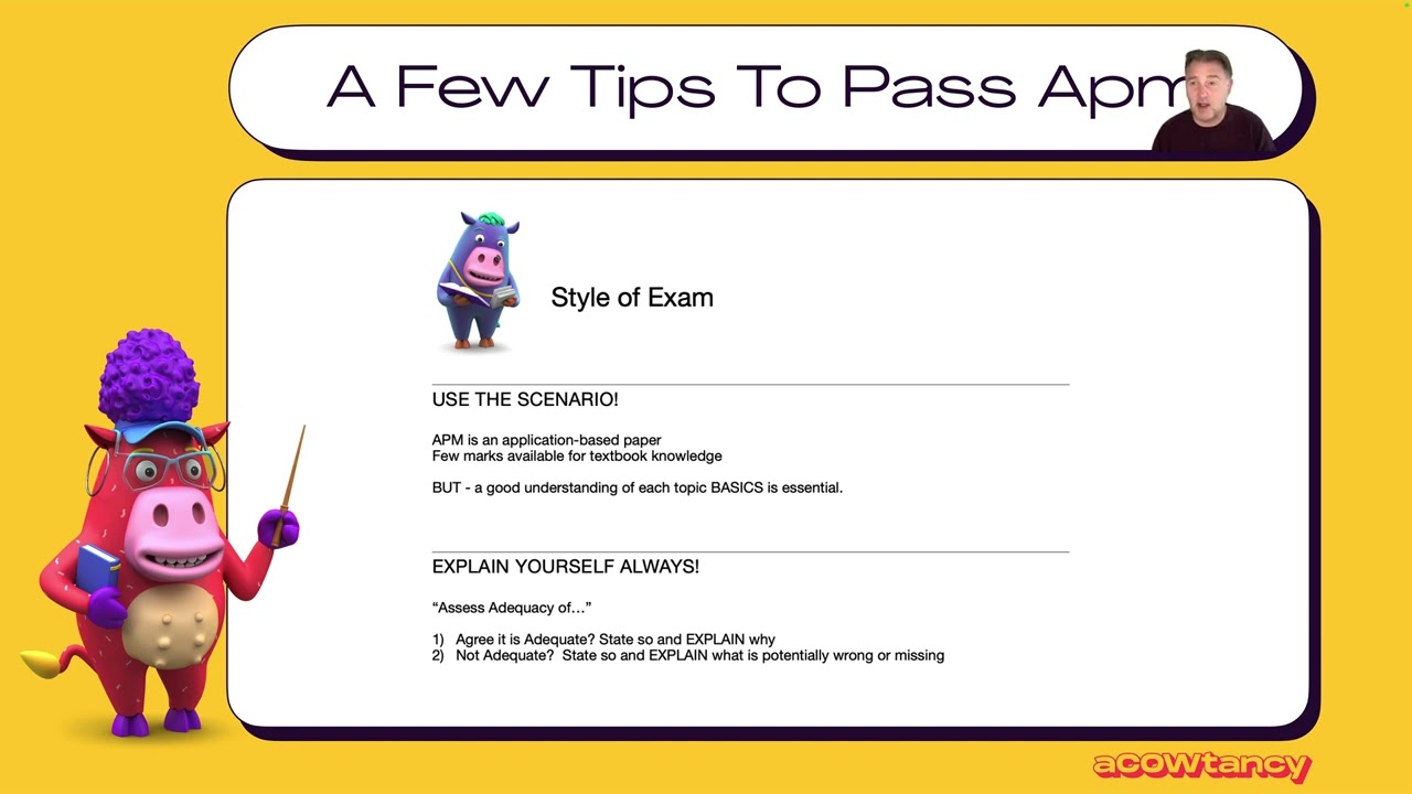 How to Pass The ACCA APM Exam: Top Tips For Exam Success.