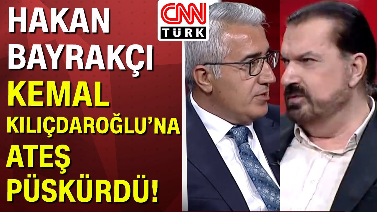 Hakan Bayrakçı ve Bülent Yücetürk arasında sert 'Kemal Kılıçdaroğlu' tartışması!