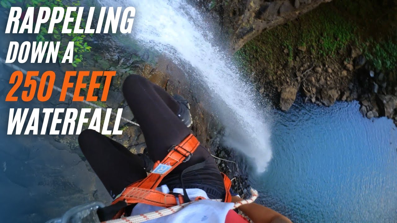 Waterfall Rappelling at Devkund Waterfall | Maharashtra