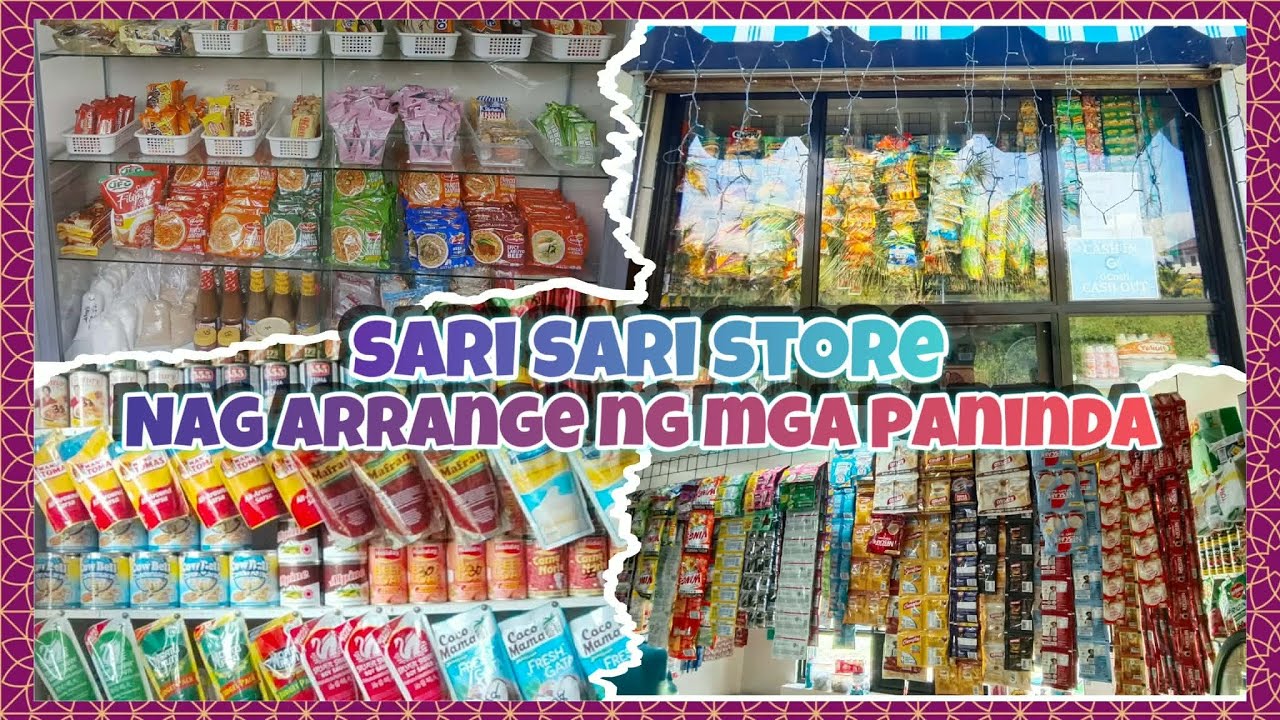 sari sari store Nag arrange ng paninda #philippines #highlightseveryone 