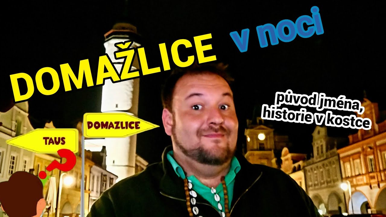 Domažlice v noci (původ jména,historie v kostce) #domažlice #vlog #history #historie #show