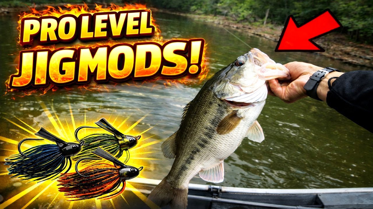 JIG Modifications for BASS FISHING: Tackle Tuesday episode 8