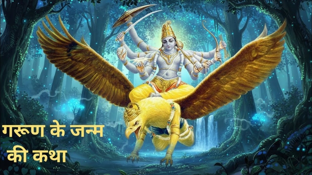 गरुण के जन्म की पौराणिक कथा  Garun ke janm ki katha @Adhyatm aur gyan 