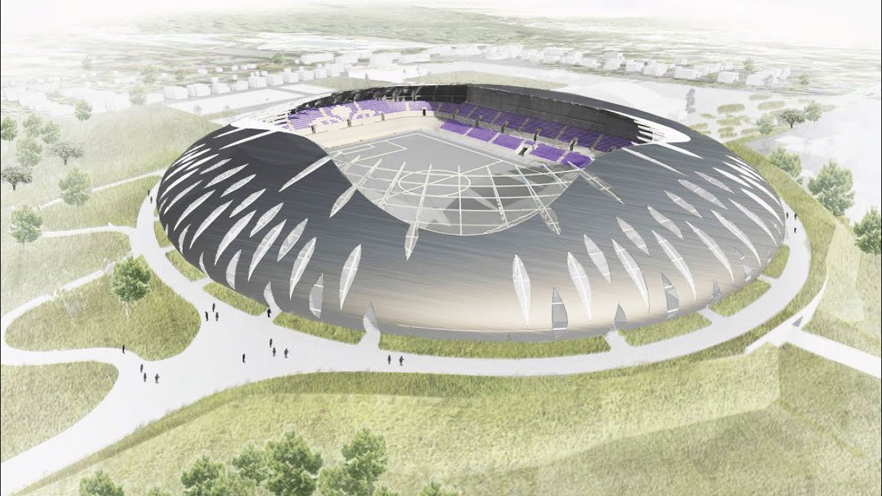 Prof. Manfred Berthold - Diplomarbeit von Nick Haydn - Stadion Neubau am Böllenfalltor