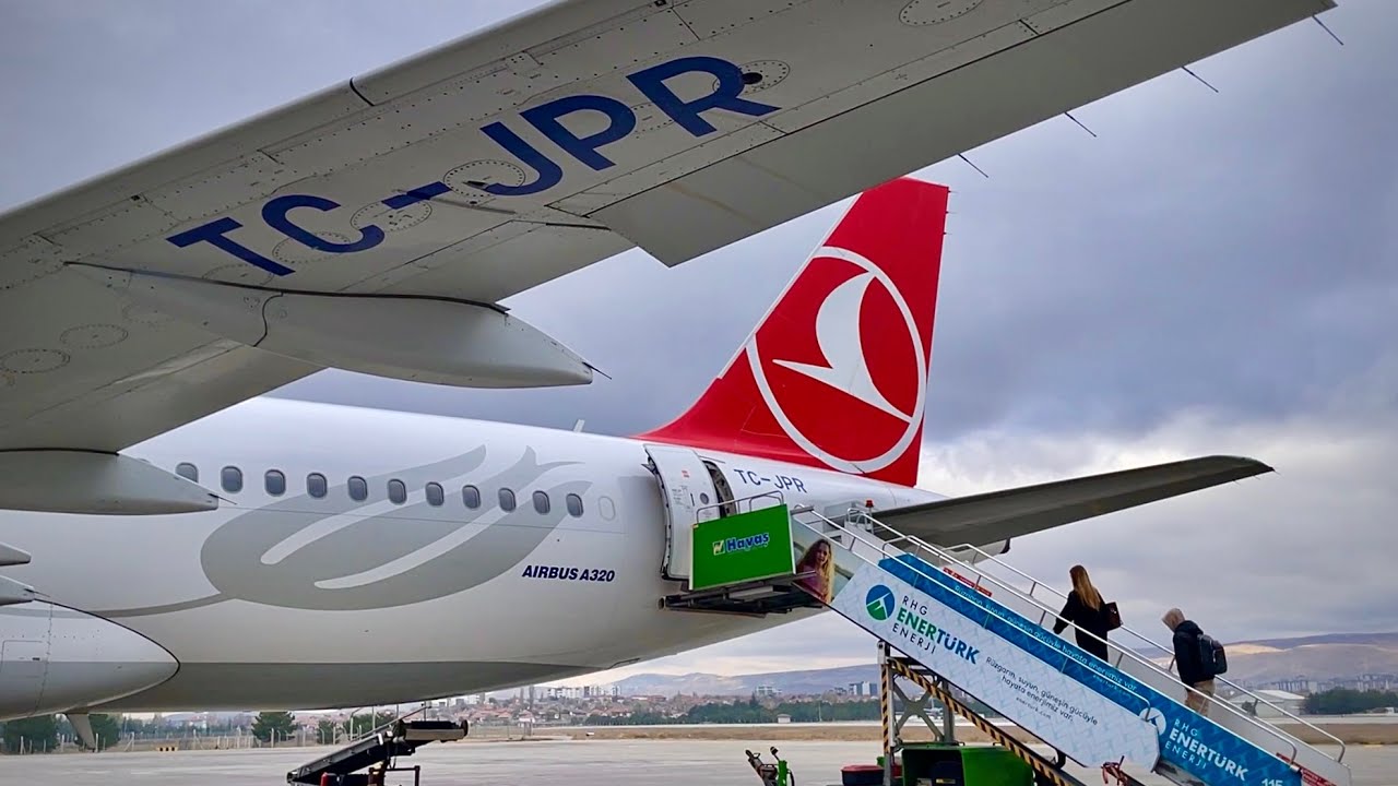 Turkish Airlines A320 from Kayseri ASR to Istanbul IST