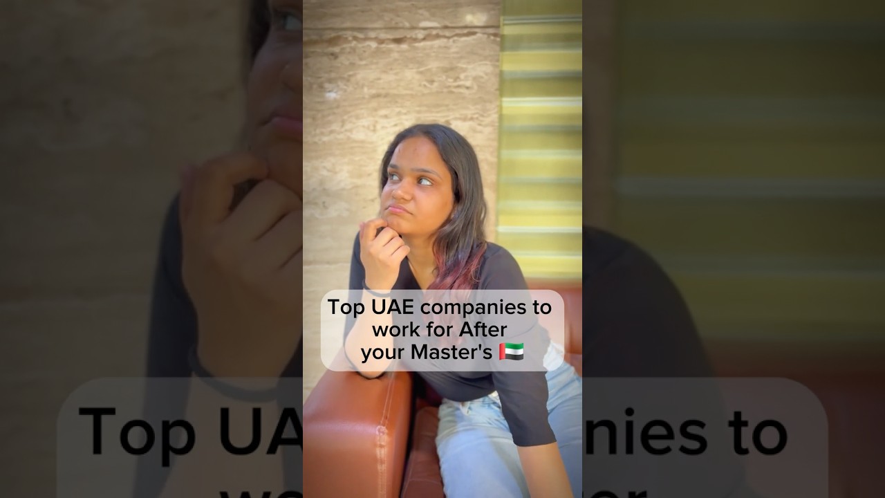 Top 🇦🇪 Companies to Apply after Master Program #top #companies #uae