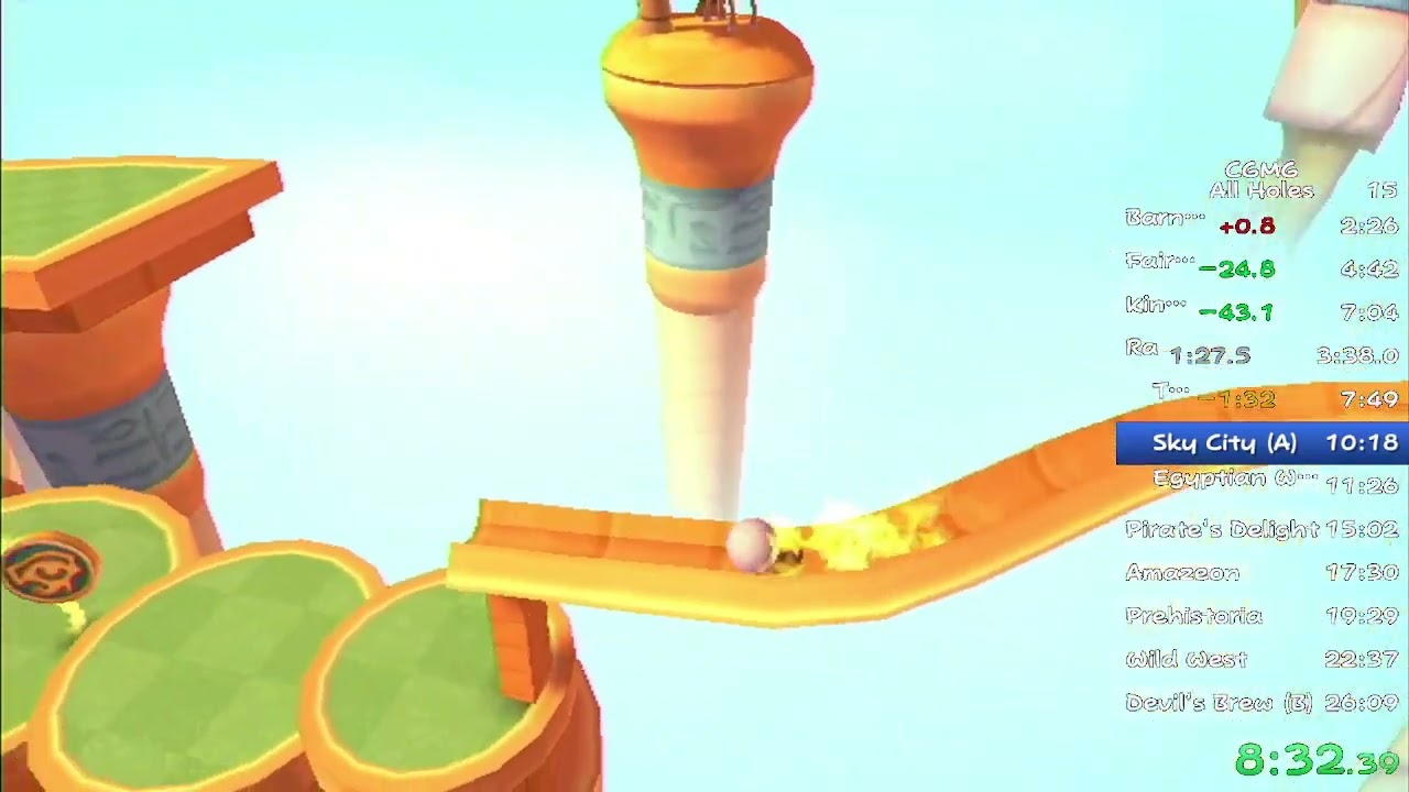 [FWR] Carnival Games Mini Golf - All Holes Speedrun in 22:45