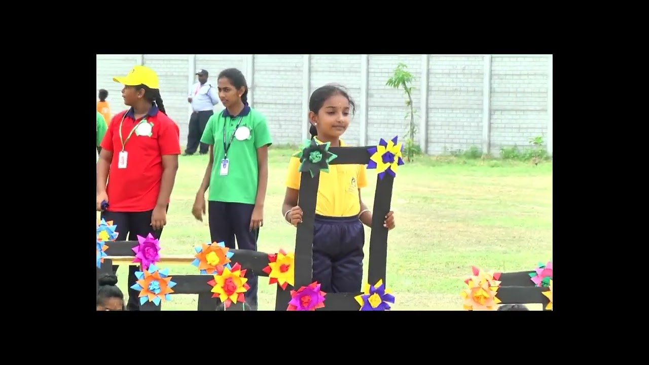 Vedavalli Vidyalaya, Ranipet - 21st Annual Sports Meet : Perky Photo Frame Drill