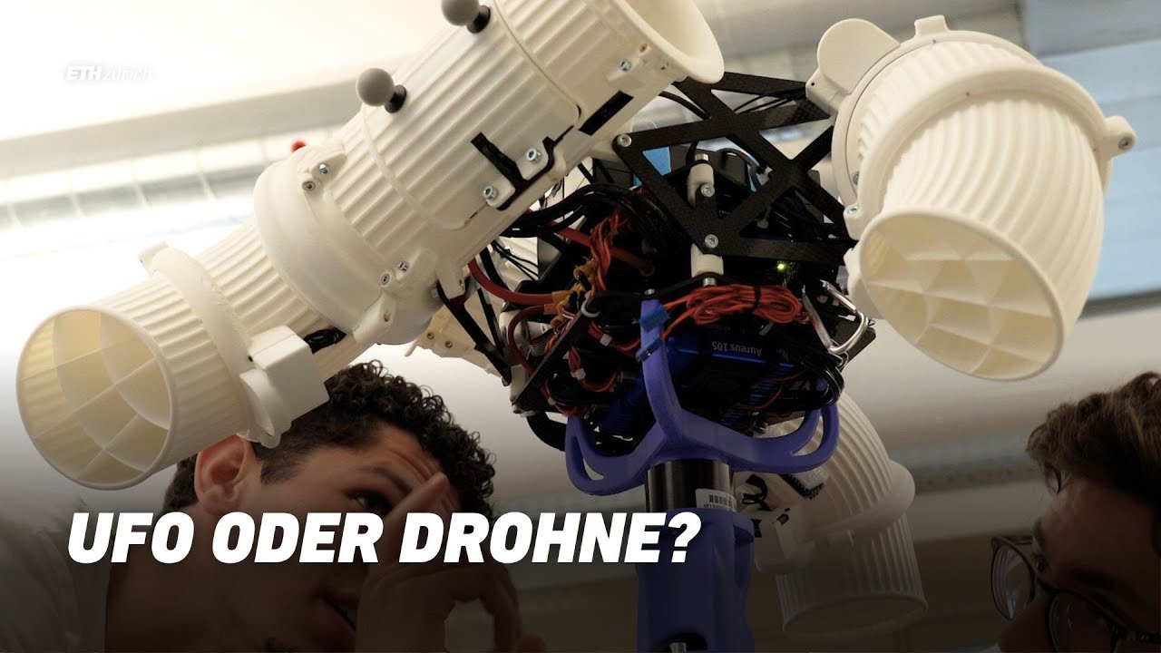 ETH-Studierende entwickeln neuartige Drohne