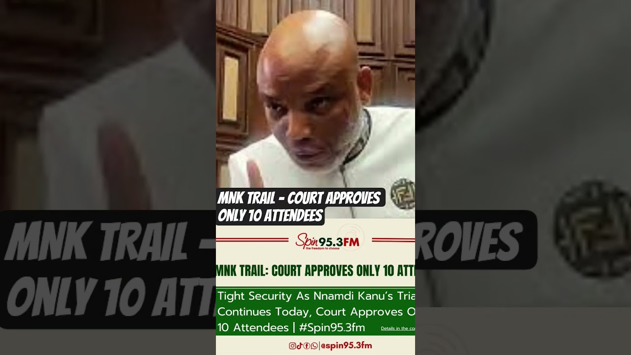 BREAKING: Tight Security As Nnamdi Kanu&rsquo;s Trial Continues Today, Court Approves Only 10 Attendees