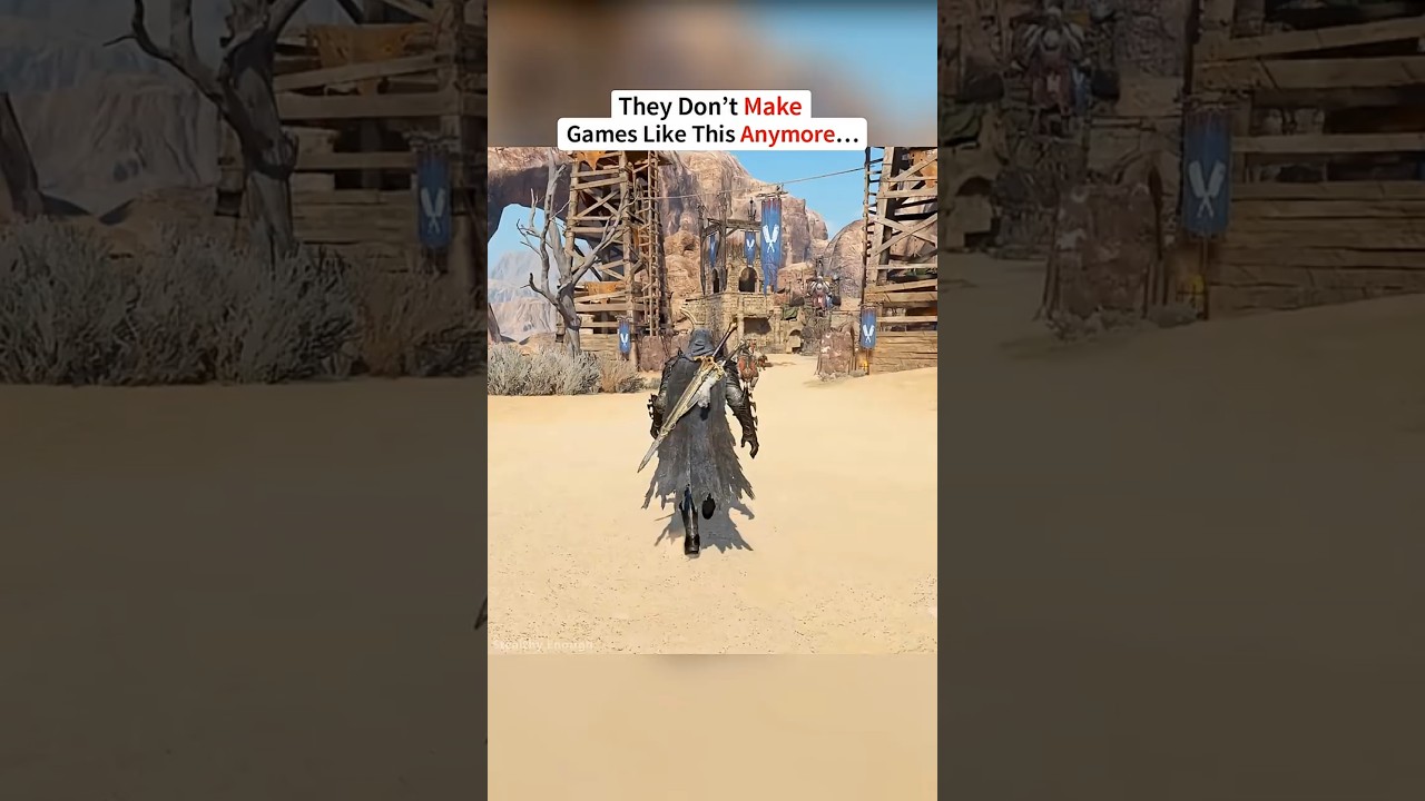 Сейчас таких игр уже не делают &mdash; геймплей Middle Earth Shadow of War.