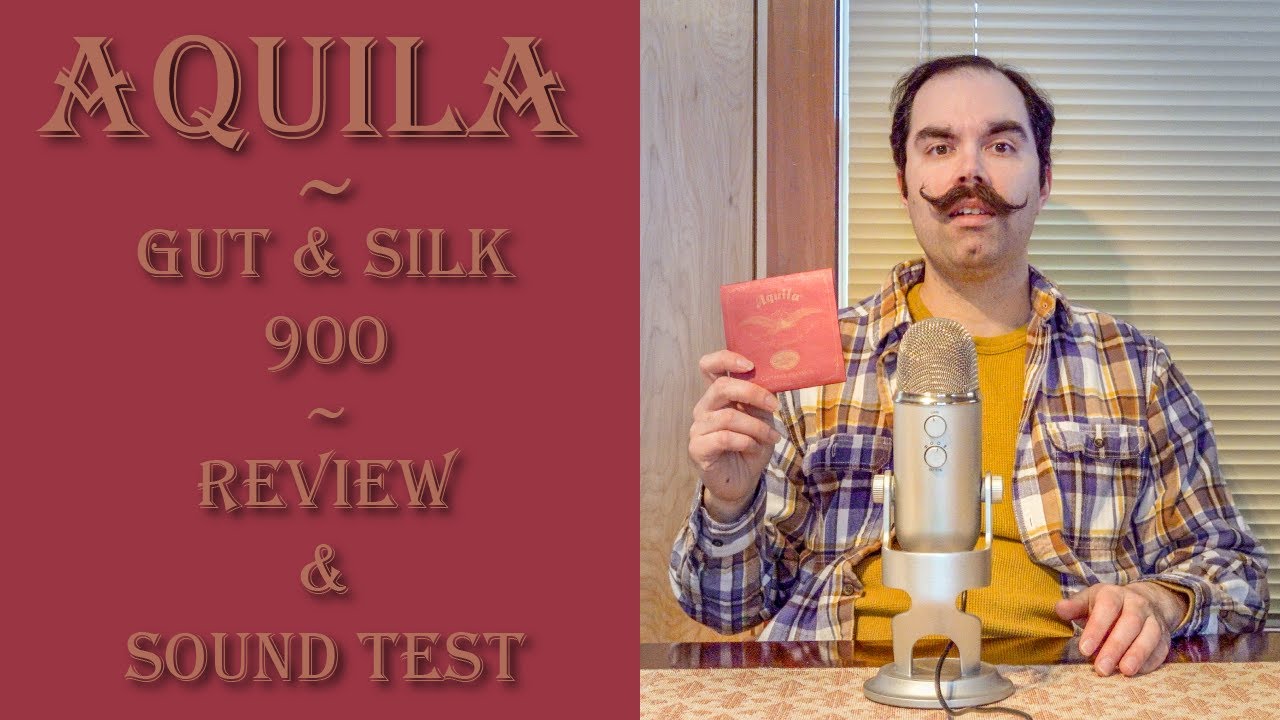 Aquila Gut & Silk 900 Strings - Review & Sound Test - Classical Guitar