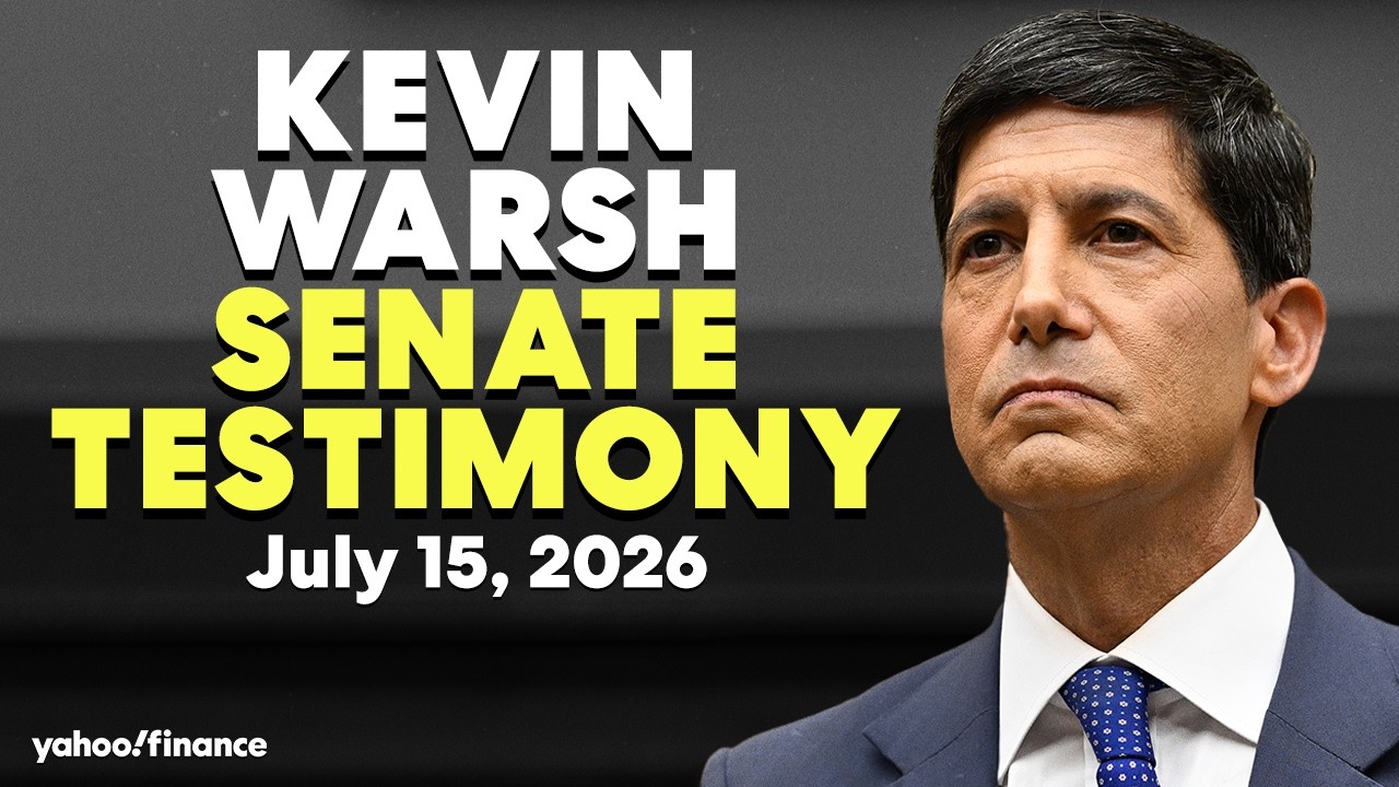 LIVE: Federal Reserve Chairman Kevin Warsh testifies before the Senate Banking Committee