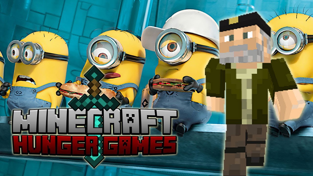 LOS MINIONS SON EL FUTURO!! - Los Juegos Del Hambre! c/ Luzu y sTaXx - MINECRAFT