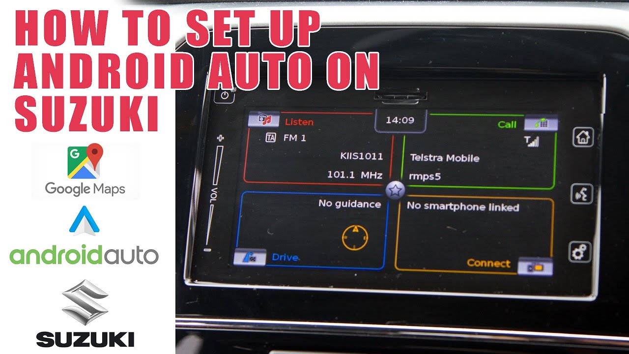 [Update with URLS]How to set up Android Auto in Suzuki