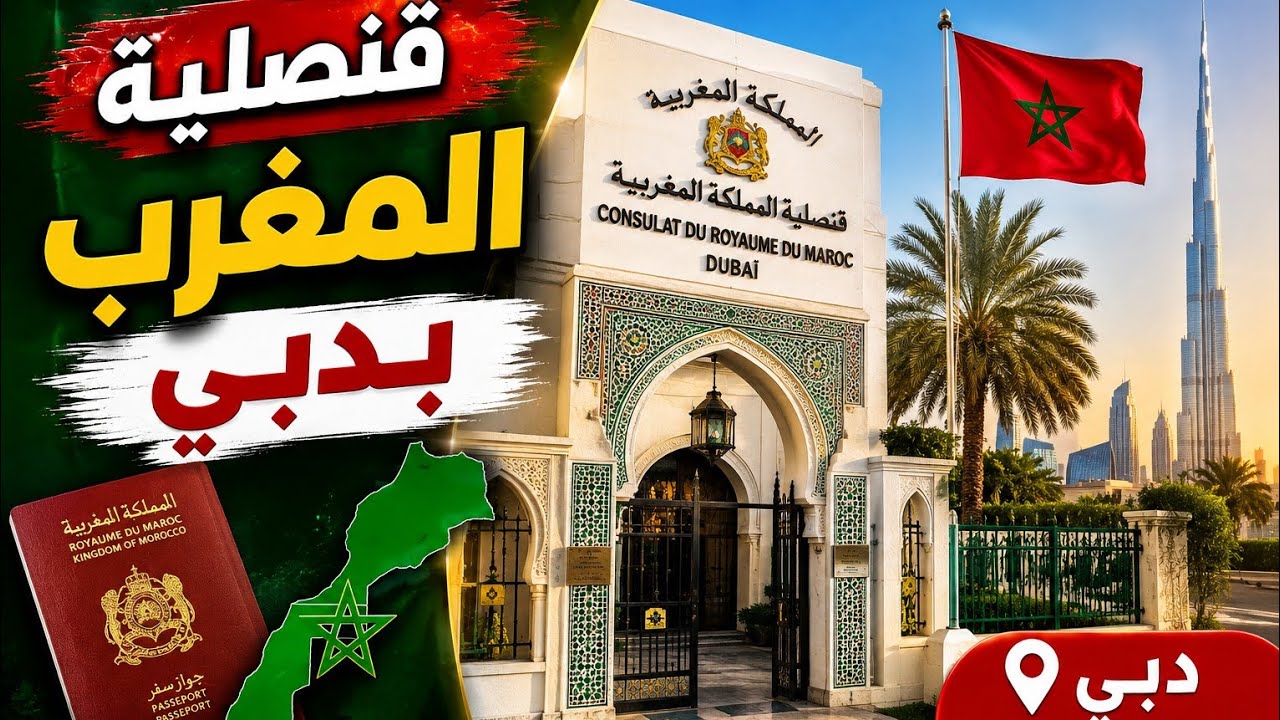 زيارتي لقنصلية المغرب في السطوة بدبي |Emirates|Embassy of Morocco 🇲🇦 in Dubai 