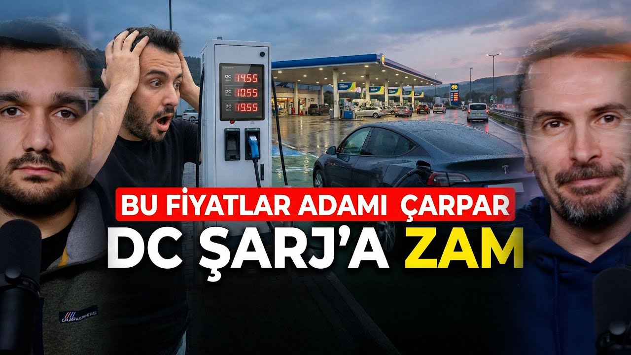 TASARRUF İŞİ BİTTİ | Elektriklide şarj zammı şoku #otomobilhaberleri