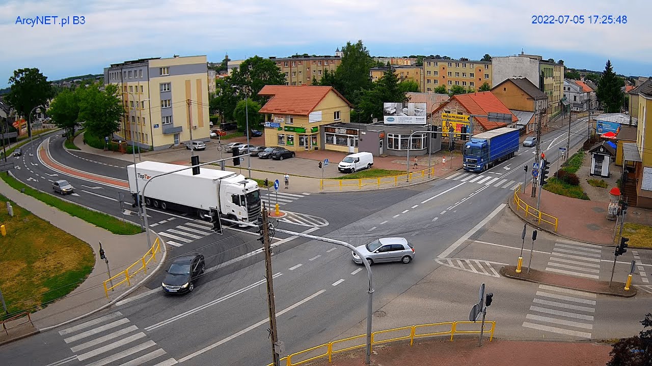 #live #zambrow #livestream #livestreaming #street Białostocka Piłsudskiego Sadowa #poland #polska