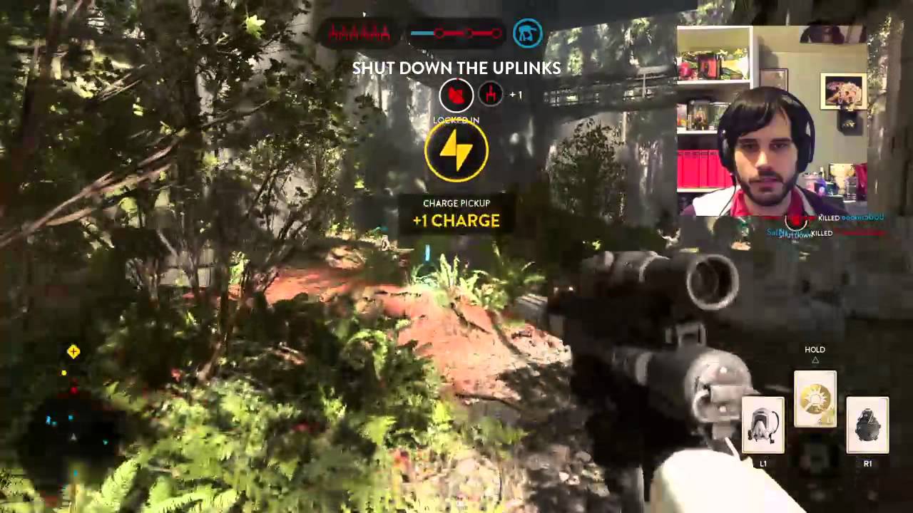 Star Wars Battlefront Walker Assault ENDOR GAMEPLAY!