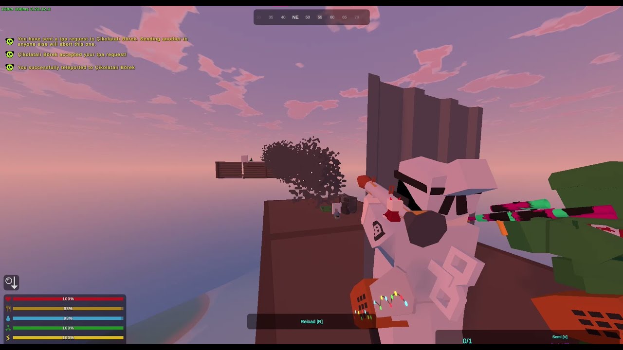 Unturned ONLİNE CLAN SKYBASE RAİD!!? #unturned #unturnedpvp