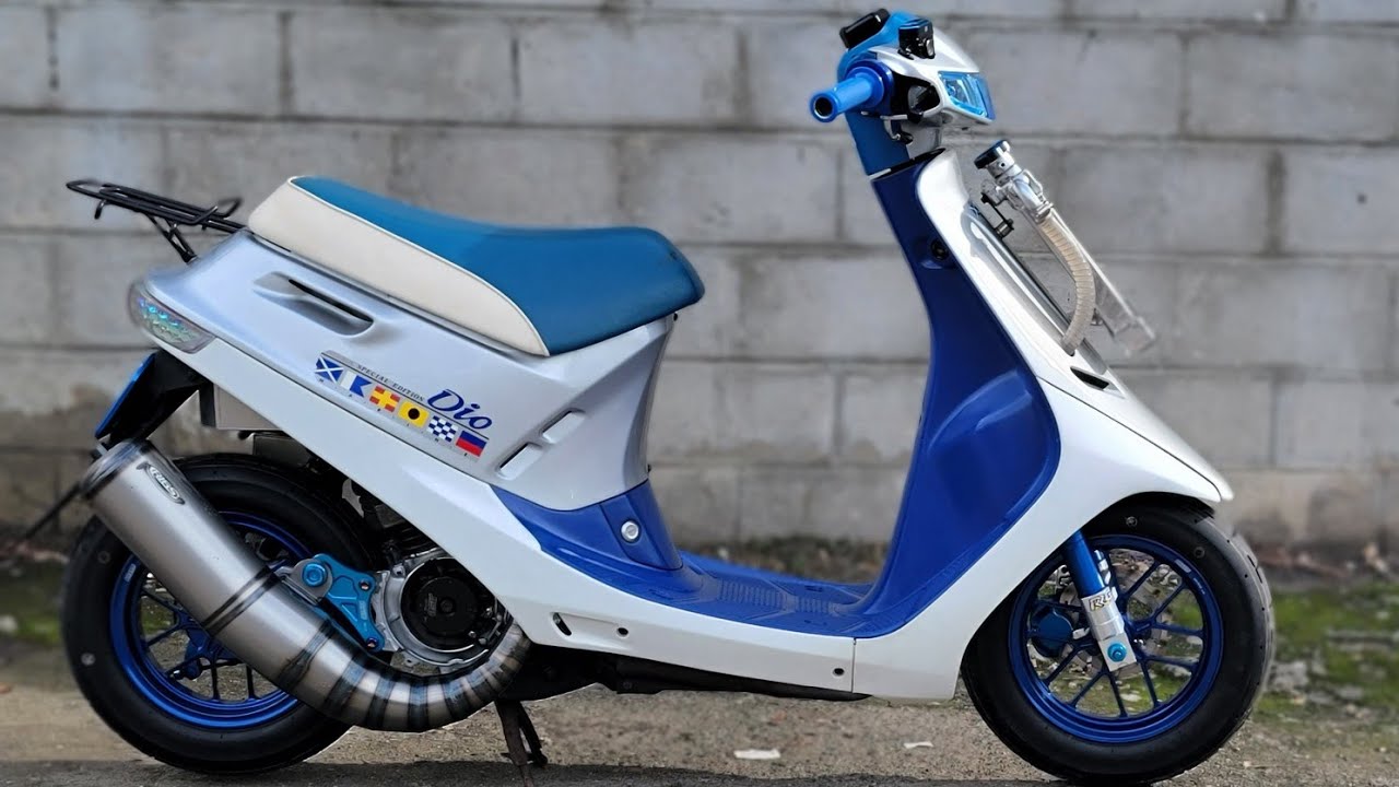 HONDA DIO AF18-140cc INCREIBLE SONIDO Y PODER TINES QUE VERLA.
