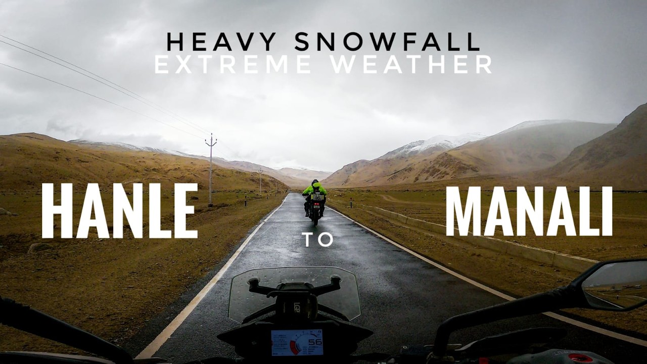 Hanle to Manali Non Stop in 13 hours facing Heavy Snowfall | Puga Valley | Ep -13