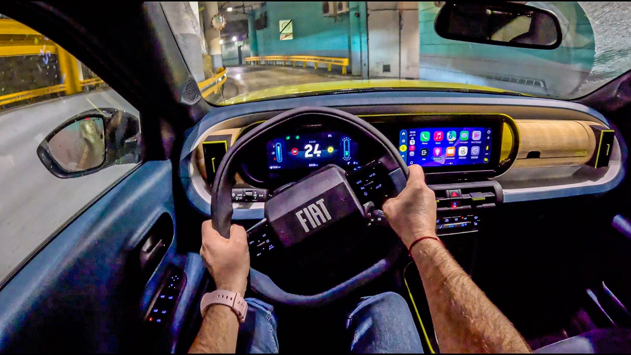 2026 Fiat Grande Panda Night | 1.2 La Prima 110 HP | POV Test Drive #2825 | Joe Black