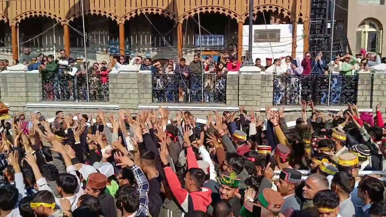 Shobha Yatra of international Shivratri festival Mandi Himachal Pradesh India. 