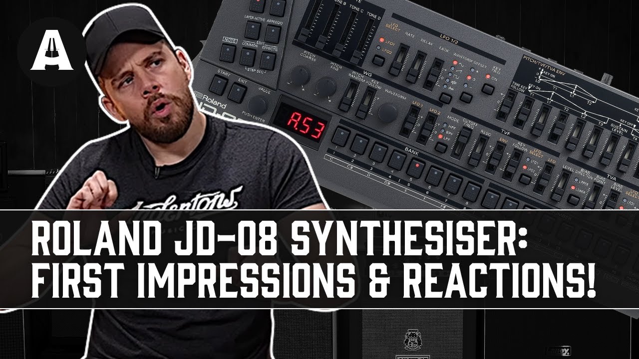 Синтезатор Roland Boutique JD-08 &mdash; первые впечатления и реакции!