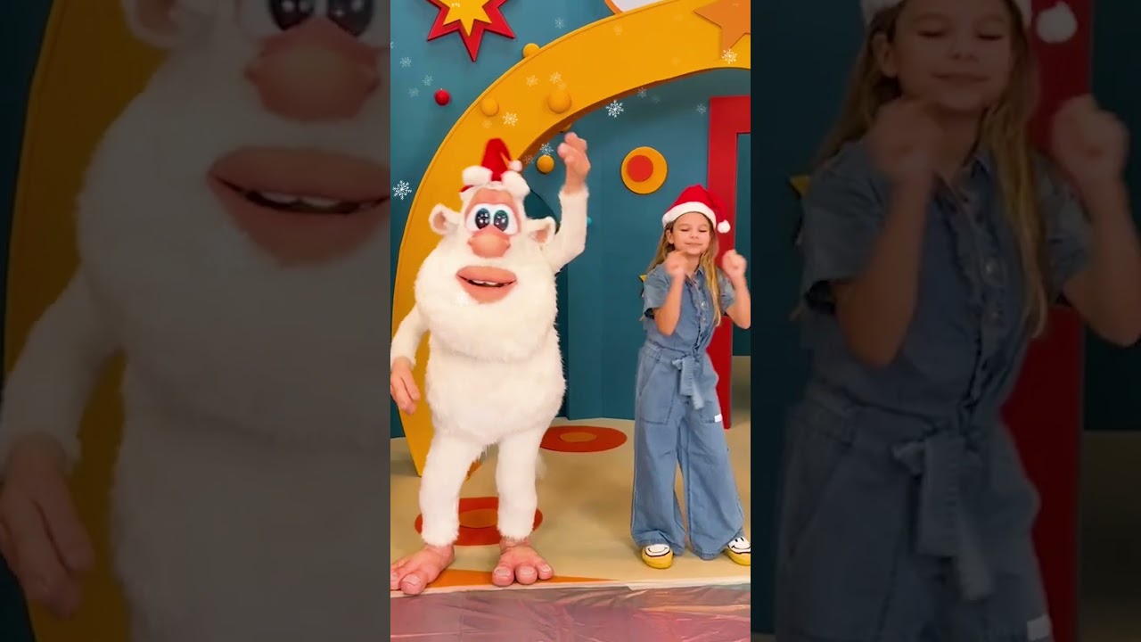 Booba'dan Jingle Bell Rock Dansı 🕺🕺🎅 #booba #shorts #yılbaşı #yeniyıl