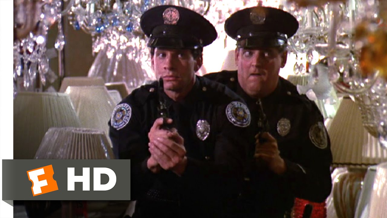 Police Academy 2 (1985) - Lighting Up the Light Store Scene (3/9) | Movieclips