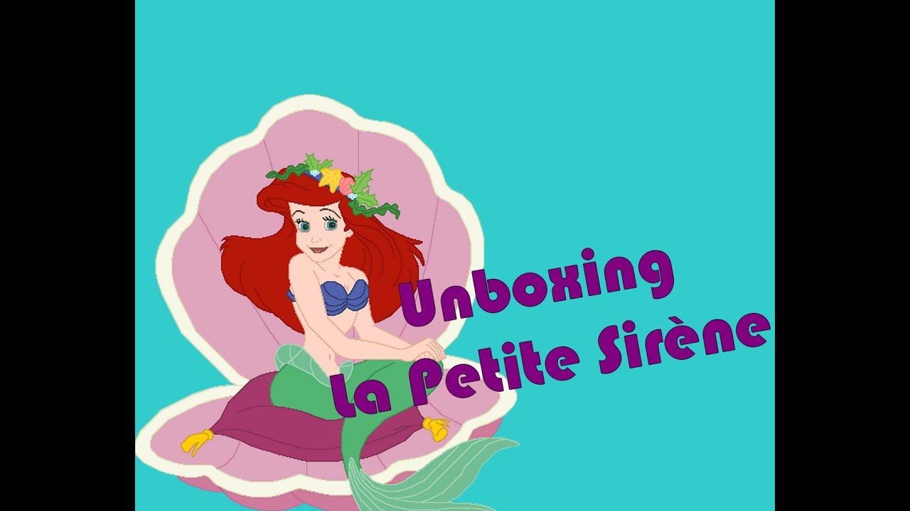 Ouverture : mystery minis la petite sirène