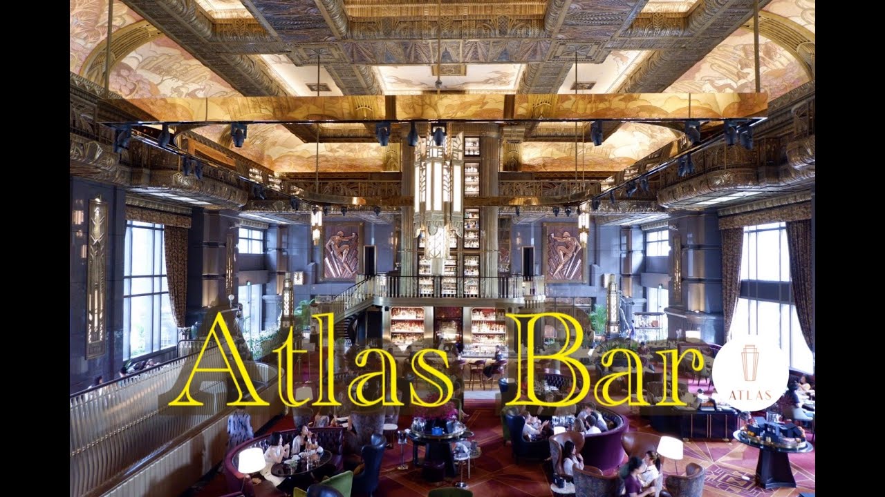 Atlas Singapore Video.  Best Bar in Asia . Awesome Gin Library. Perfect Afternoon tea.